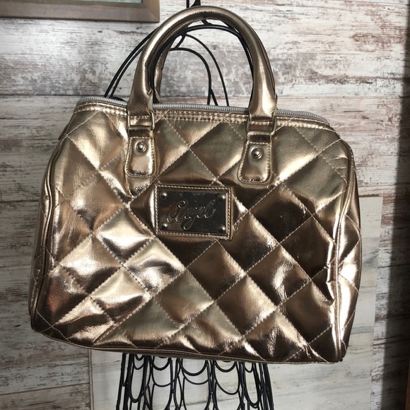 Victoria’s Secret hand bag angel gold bag smaller in size love Victoria’s Secret - Picture 2 of 6